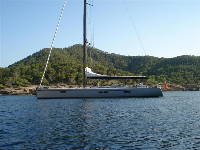 Sail boat FOR CHARTER, year 2007 brand Swan and model 78, available in Real Club Náutico de Palma Palma Mallorca España